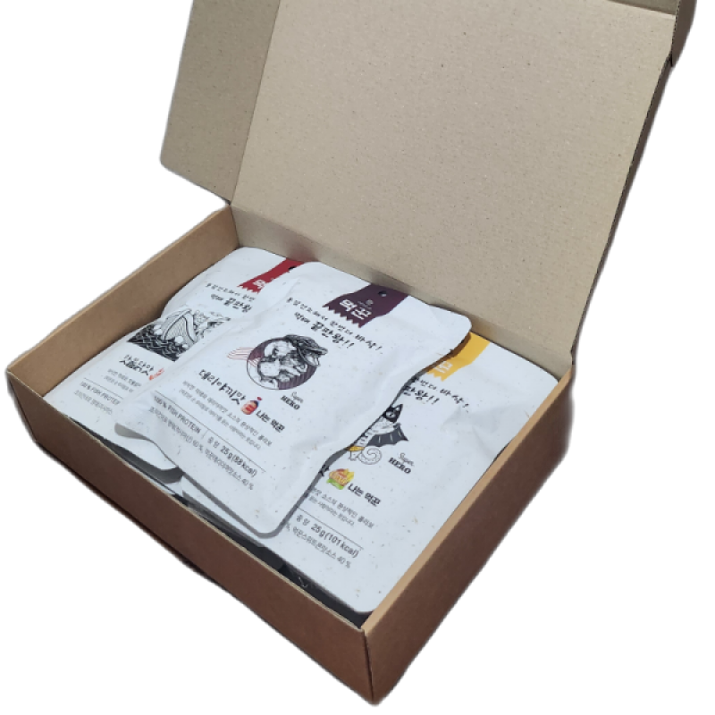 에버스몰,[에버스] 나는 먹꾼 먹태선물세트(핫불닭맛 25g 3개, 스위트콘맛25g 3개, 데리야끼맛25g 3개)