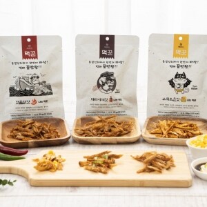 에버스 나는 먹꾼 먹태 9입세트 (핫불닭맛 25g 3개, 스위트콘맛25g 3개, 데리야끼맛25g 3개)